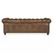 Chester Tianran Nature Leather Tufted Stationary 95" Sofa
