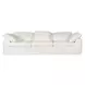Barefoot White 125" Sofa
