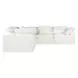 Barefoot White 5 Piece Sectional