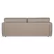 Horizon Miami Truffle Leather 91" Sofa