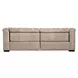 Savion Grandier Giovanni Taupe Leather 2 Piece 89" Power Reclining Sofa With Power Headrest