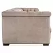 Savion Grandier Giovanni Taupe Leather 2 Piece 89" Power Reclining Sofa With Power Headrest