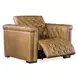 Savion Grandier Saddlebag Coin Leather Power Recliner With Power Headrest