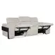 Atlas Odyssey Frost 96" Power Sofa with Power Headrest