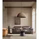 Jericho Dark Brown 89" Power Reclining Sofa with USB Charging