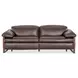 Jericho Dark Brown 89" Power Reclining Sofa with USB Charging