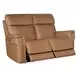 Celeste Sahara Sandalwood Leather Zero Gravity Power Reclining Living Room Set With Power Headrest