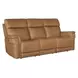 Celeste Sahara Sandalwood Leather Zero Gravity Power Reclining Living Room Set With Power Headrest