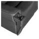 Celeste Sahara Dorian Gray Leather Zero Gravity 90" Power Reclining Sofa With Power Headrest