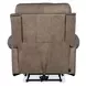 Duncan Light Brown Leather Power Recliner with Power Headrest And Lumbar