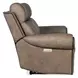 Duncan Light Brown Leather 91" Power Reclining Sofa with Power Headrest And Lumbar