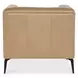 Nicolla Texas Stone Leather Stationary Chair