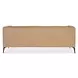 Nicolla Texas Stone Leather Stationary 84" Sofa