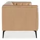 Nicolla Texas Stone Leather Stationary 84" Sofa