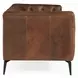 Nicolla Saddlebag Lodge Leather Stationary 84" Sofa