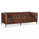 Nicolla Saddlebag Lodge Leather Stationary 84" Sofa