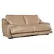 Wayward Latte Leather 92" Power Reclining Sofa with Power Headrest