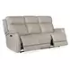 Selene Sahara Ash Leather Zero Gravity Power Reclining Living Room Set With Power Headrest