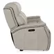 Selene Sahara Ash Leather Zero Gravity 78" Power Reclining Sofa With Power Headrest
