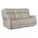 Selene Sahara Ash Leather Zero Gravity Power Reclining Living Room Set With Power Headrest