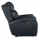 Elspeth Salvo Denim Leather Zero Gravity Power Recliner With Power Headrest
