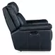 Arthur Cosmos Cobalt Leather Lay Flat Power Recliner With Power Headrest And Lumbar