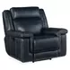Arthur Cosmos Cobalt Leather Lay Flat Power Reclining Living Room Set With Power Headrest And Lumbar