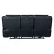 Arthur Cosmos Cobalt Leather Lay Flat 88" Power Reclining Sofa With Power Headrest And Lumbar