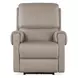 Somers Dark Taupe Power Recliner with Power Headrest