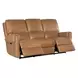 Somers Light Brown 79" Power Reclining Sofa with Power Headrest