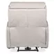 Miles Gray Leather Zero Gravity Power Recliner With Power Headrest