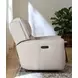 Miles Gray Leather Zero Gravity Power Recliner With Power Headrest