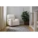 Miles Gray Leather Zero Gravity Power Recliner With Power Headrest