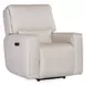 Miles Gray Leather Zero Gravity Power Recliner With Power Headrest
