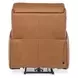 Miles Brown Leather Zero Gravity Power Recliner With Power Headrest