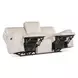 Miles Gray Leather Zero Gravity 84" Power Reclining Sofa With Power Headrest