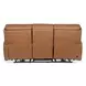 Miles Brown Leather Zero Gravity 84" Power Reclining Sofa With Power Headrest