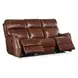 Harlan Brown Leather Zero Gravity 77" Power Reclining Sofa With Power Headrest