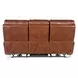 Crosby Brown Leather Zero Gravity 81" Power Reclining Sofa with Power Headrest And Lumbar