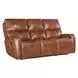 Crosby Brown Leather Zero Gravity 81" Power Reclining Sofa with Power Headrest And Lumbar