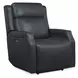Nelson Salvo Denim Leather Zero Gravity Power Recliner with Power Headrest And Lumbar