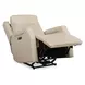 Chesterfield Salvo Beige Leather Zero Gravity Power Recliner with Power Headrest And Lumbar