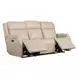 Chesterfield Salvo Beige Leather Zero Gravity Power Sofa with Power Headrests And Lumbar