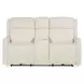 Nelson Wayfarer Frost 68" Zero Gravity Power Console Loveseat with Power Headrest & Lumbar