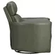Arcadia Lyric Sage Leather Swivel Glider Power Recliner with USB Charging