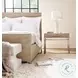 Aventura Marcona 1 Drawer Nightstand with Metal Frame and USB Charging