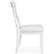 Crownfall Whisper White and Cerused Nutmeg Extendable Rectangular Dining Room Set