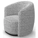 Tatum Nightshade Swivel Accent Chair