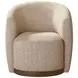 Tatum Sand Dollar Swivel Accent Chair