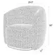 Tatum Sand Dollar Swivel Accent Chair